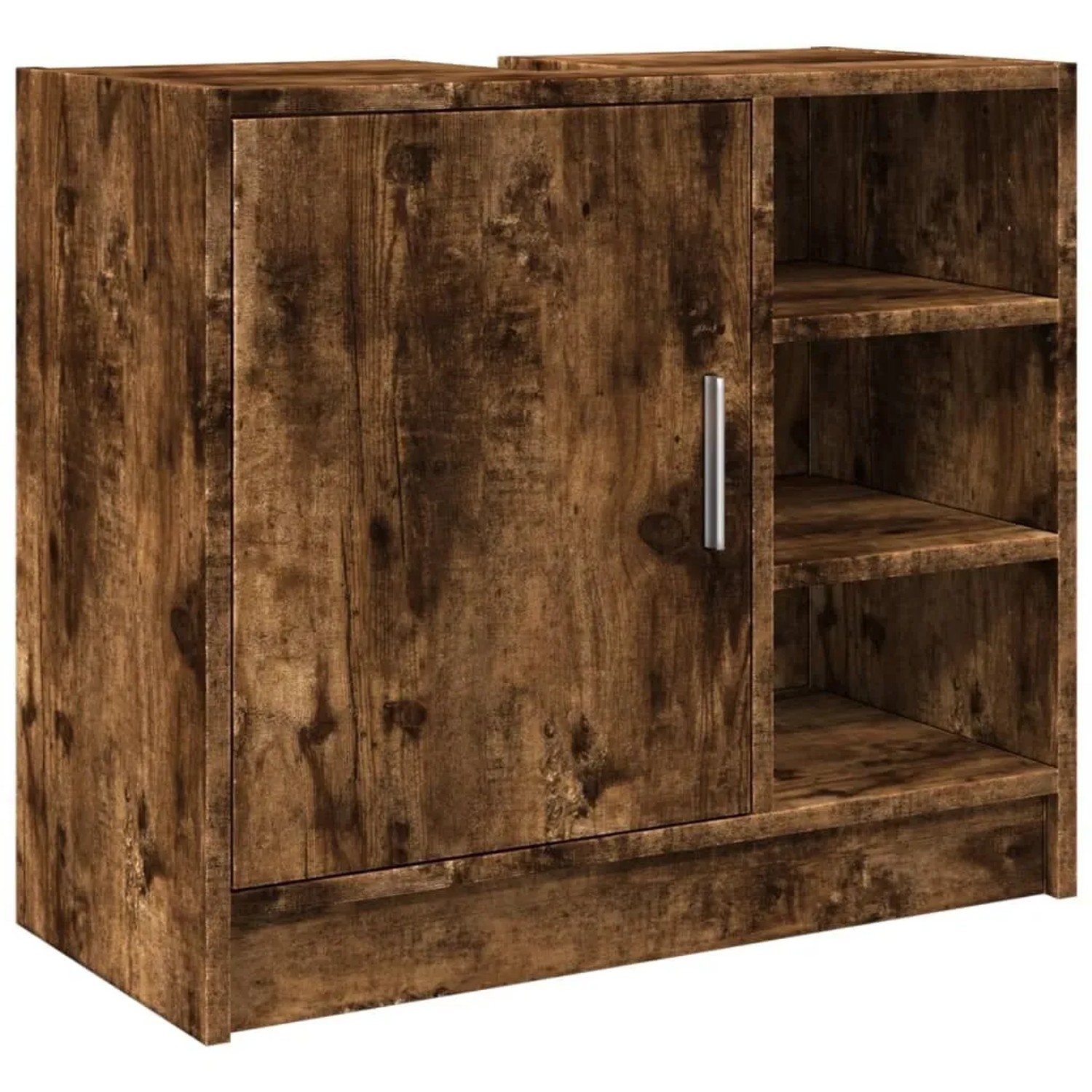 vidaXL Waschbeckenschrank Räuchereiche 63x29x55 cm Holzwerkstoff 848133 günstig online kaufen