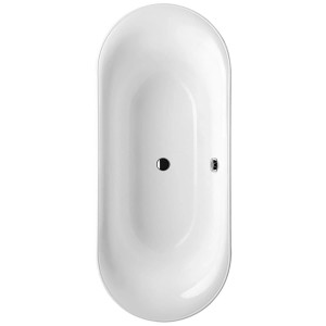 Villeroy & Boch Duo Rechteck-Badewanne, 175x75 cm, Weiß, aus Quaryl®
