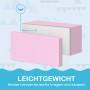 HOMCOM Softbausteine für Kinder, rosa, aus Schaumstoff. Ideal für Spieltürme und zum Bauen.