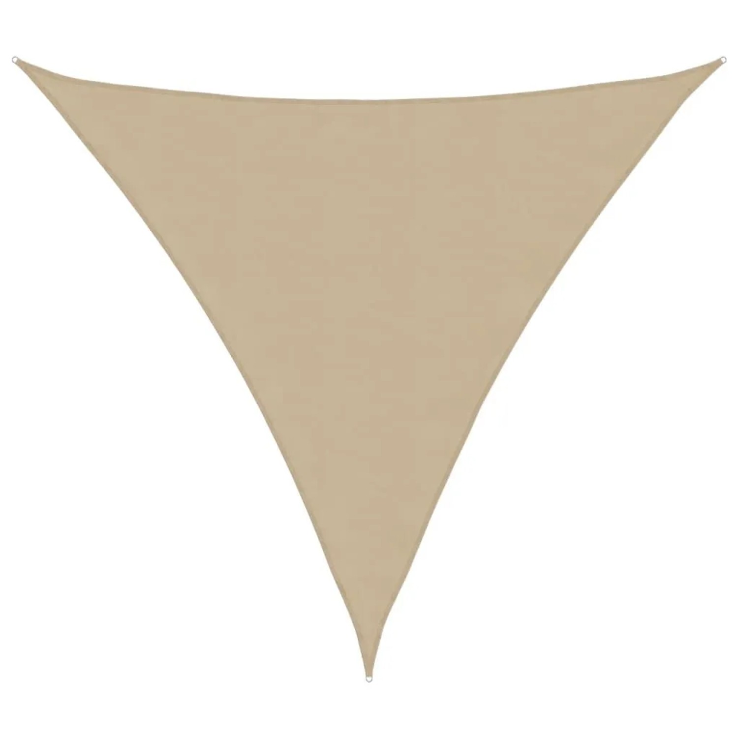 Furnicato Sonnensegel Oxford-gewebe Dreieckig 5x5x5 M Beige