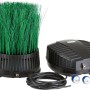 Oase OxyTex Set 1000: Teichbelüfter mit Filtermedium, Luftpumpe, Schläuche und Ausströmersteine.