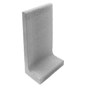 Diephaus L-Stein Unbewehrt 100 cm x 40 cm x 50 cm x 7 cm Grau