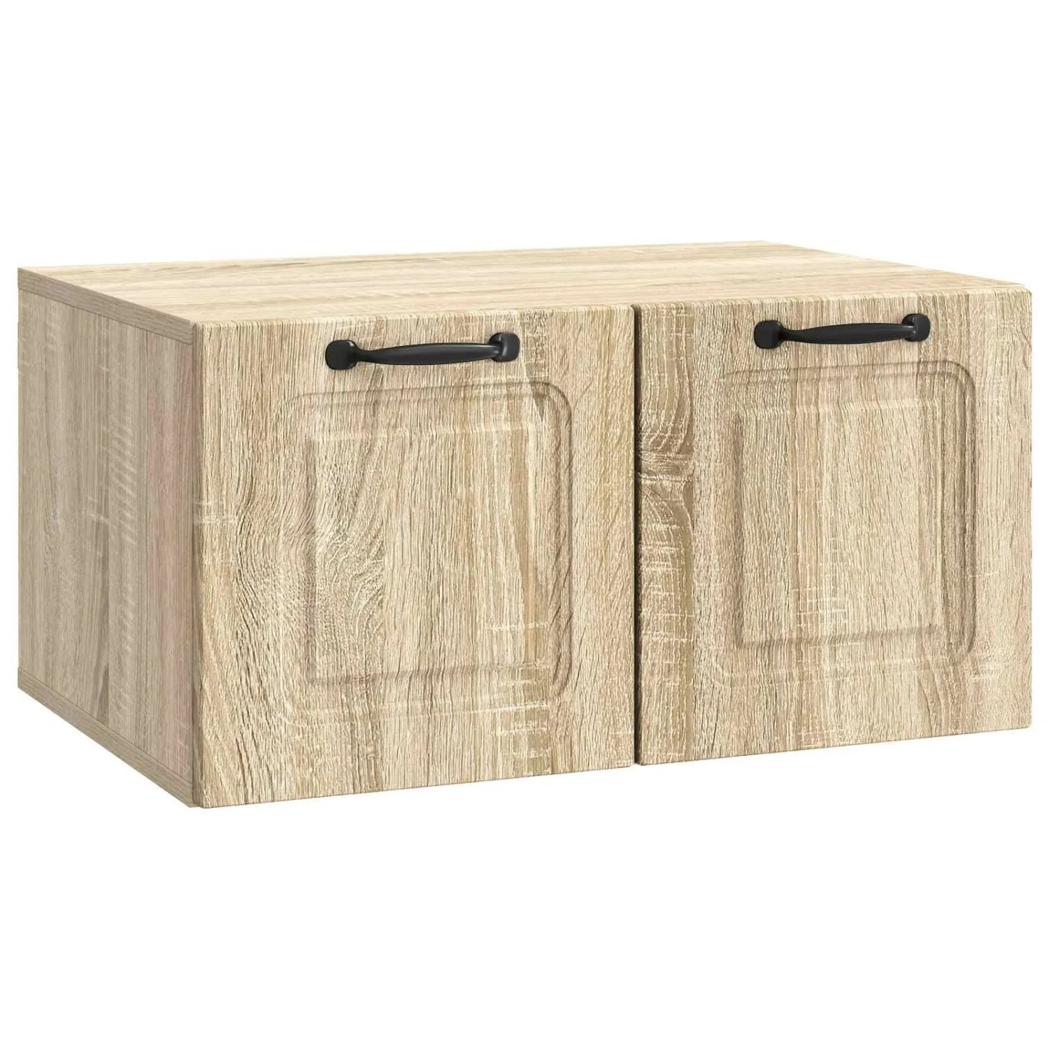 vidaXL Wandmontierter TV-Schrank Sonoma-Eiche 59,5 x 41 x 30 cm 899357
