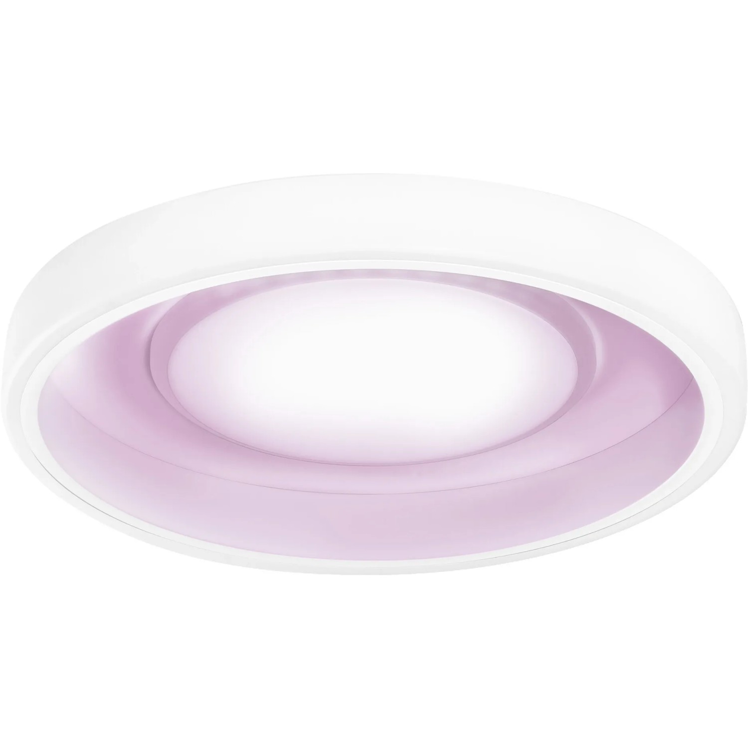 LEDVance Smart+ WiFi Deckenleuchte Orbis Claria RGBTW, Ø 49cm, smarte Lampe mit Farbwechsel.