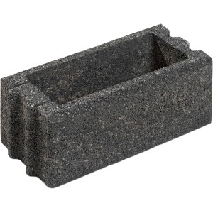 Diephaus Mauerstein Canta Quarzit, Normalstein für Mauern und Beeteinfassungen.