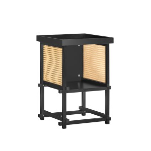 SoBuy Beistelltisch mit Zapfenverbindungen Couchtisch Nachttisch HFBT03-SCH