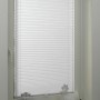Gardinia Plissee Concept Tageslicht, 50x130 cm, Weiß, am Fenster montiert.