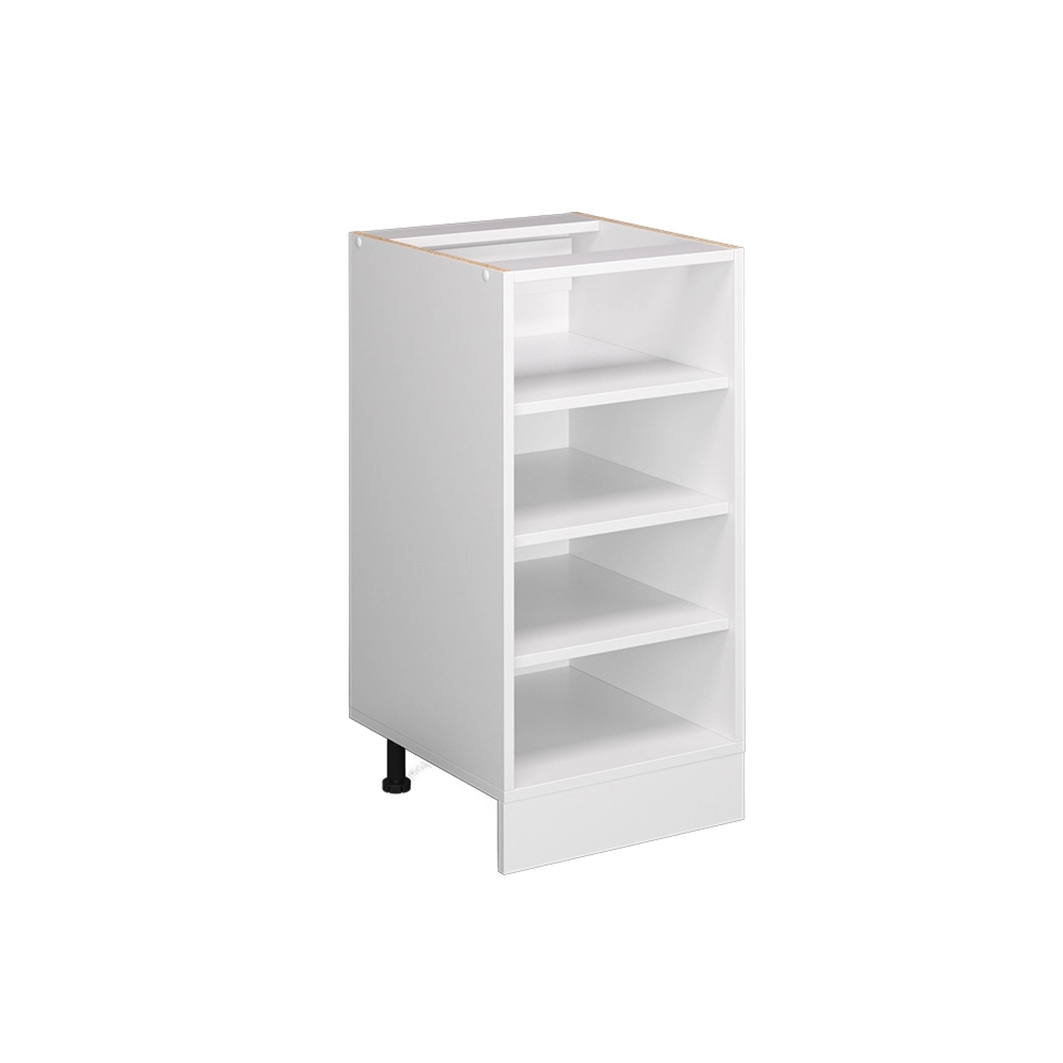 Vicco Küchenregal R-Line Offener Küchenschrank Weiß/Weiß 40 cm ohne Arbeitsplatte