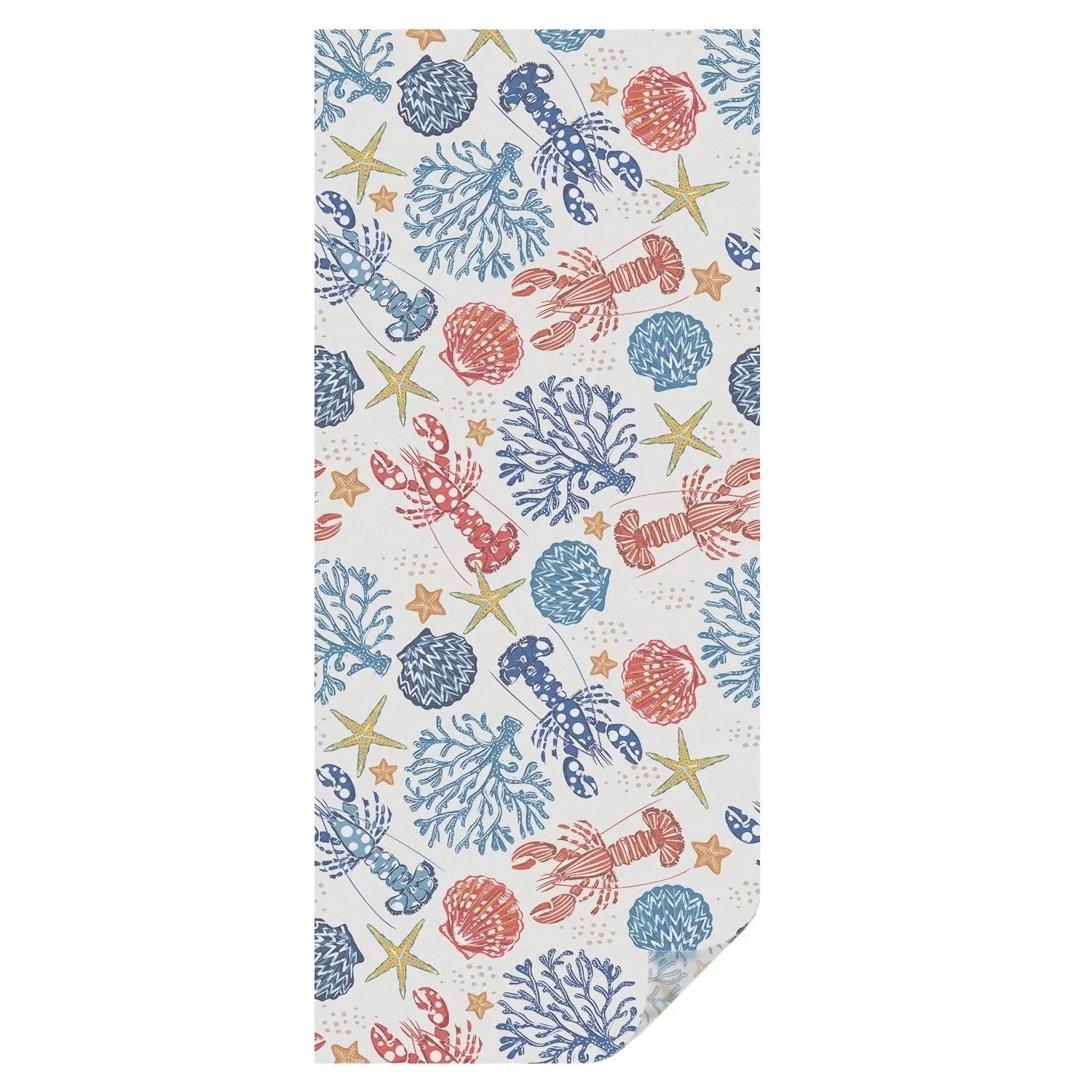 Tulup Fensterfolie Krebskorallen Milchglasfolie 50x116 cm Weiß Milchglasfol günstig online kaufen