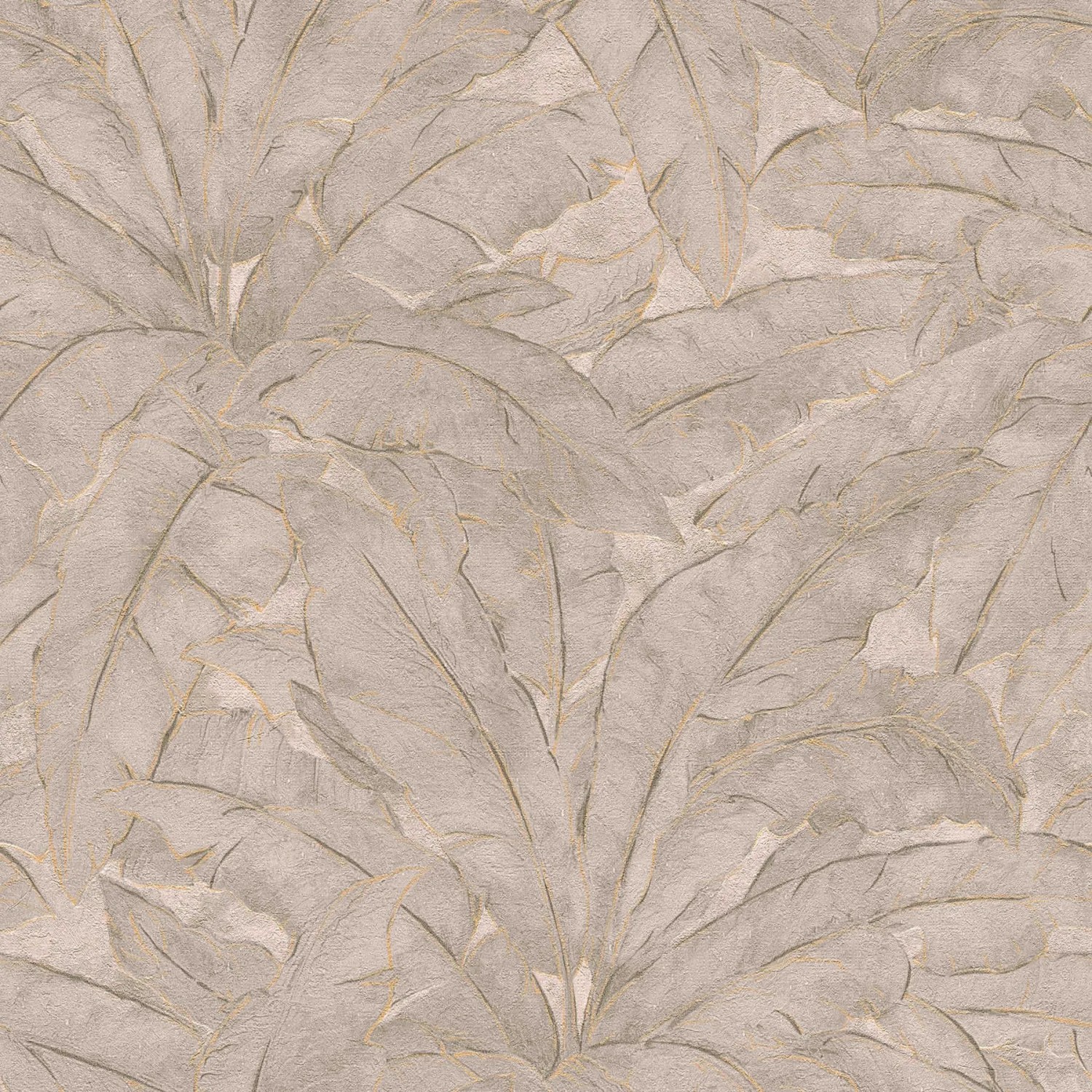 Tadessi Tapete Floral M1-No.285 Vliestapete in Beige