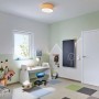 Kinderzimmer mit Paulmann FlexLED 3D Leuchtschrift als Berglandschaft an der Wand.