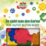 Sperli Saatgut-Konfetti Blüten, bunte Blumenmischung im Saatpapier-Konfetti in Blütenform.