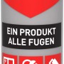 Soudal Profi-Fuge 8-in-1, dunkelgrauer Dichtstoff für Sanitär, Küche, Fenster und mehr. 280 ml Kartusche.