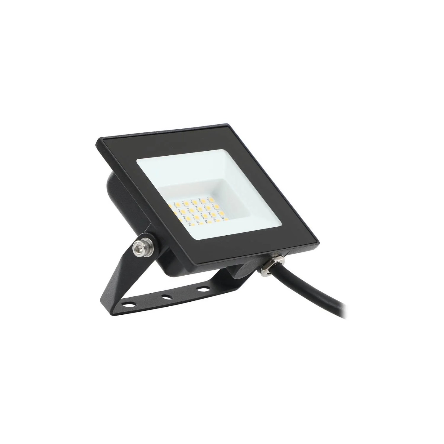 PRIOS LED Wandleuchte Außen Maikel 10017752 Modern in Schwarz aus Aluminium 1-flammig