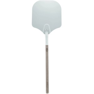 Rösle Pizzaschieber mit Aluminium-Blatt und Holzgriff für den Gourmetring, Grillutensil.