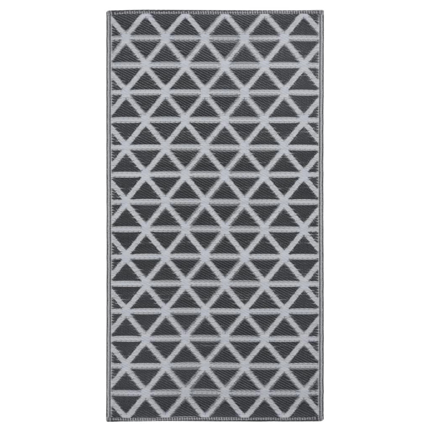 vidaXL Outdoorteppich Schwarz 80x150 Cm Pp 643936 günstig online kaufen