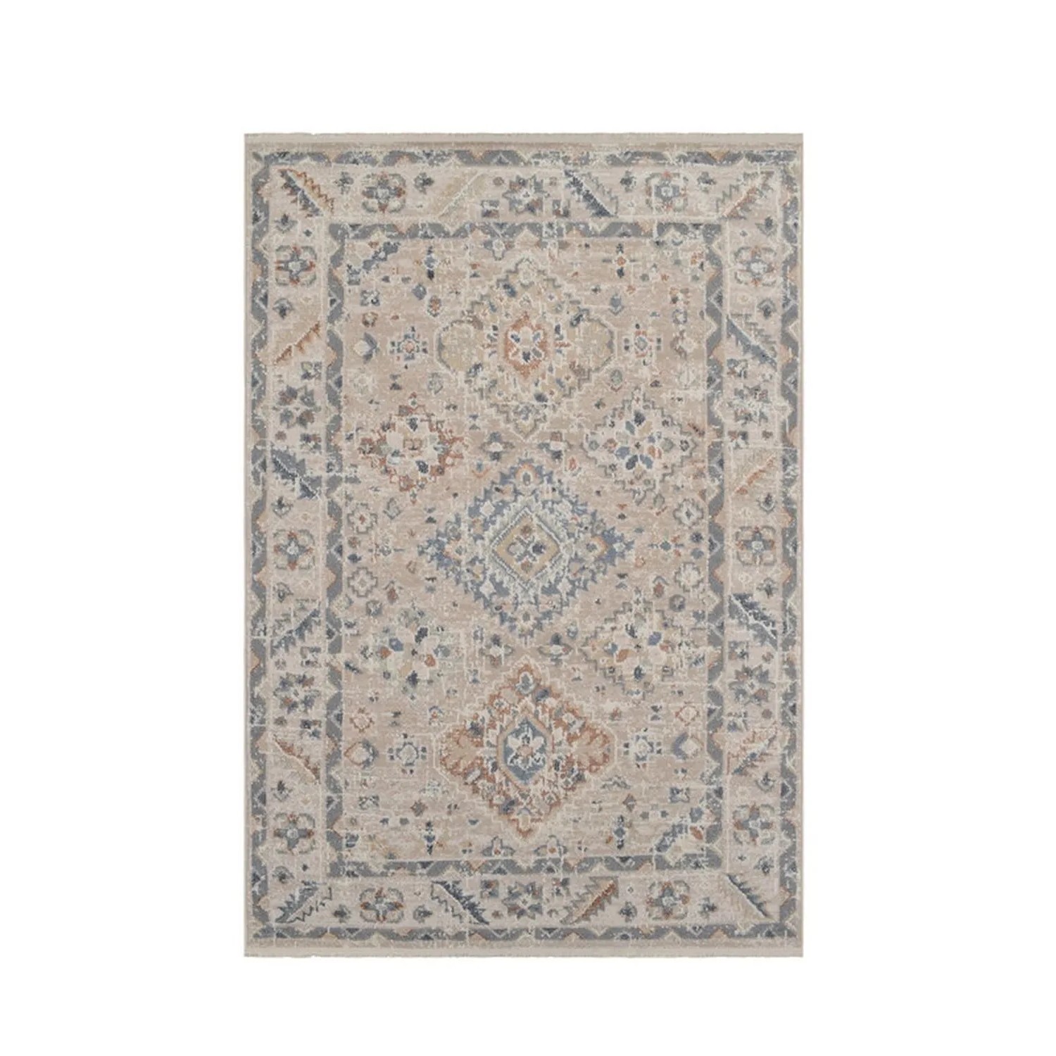 Vercai Rugs Teppich Savannah Dunkelblau Grün 120 x 170 cm