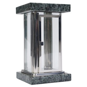 KOKA Grablampe Edelstahl Granit Oliven Grün