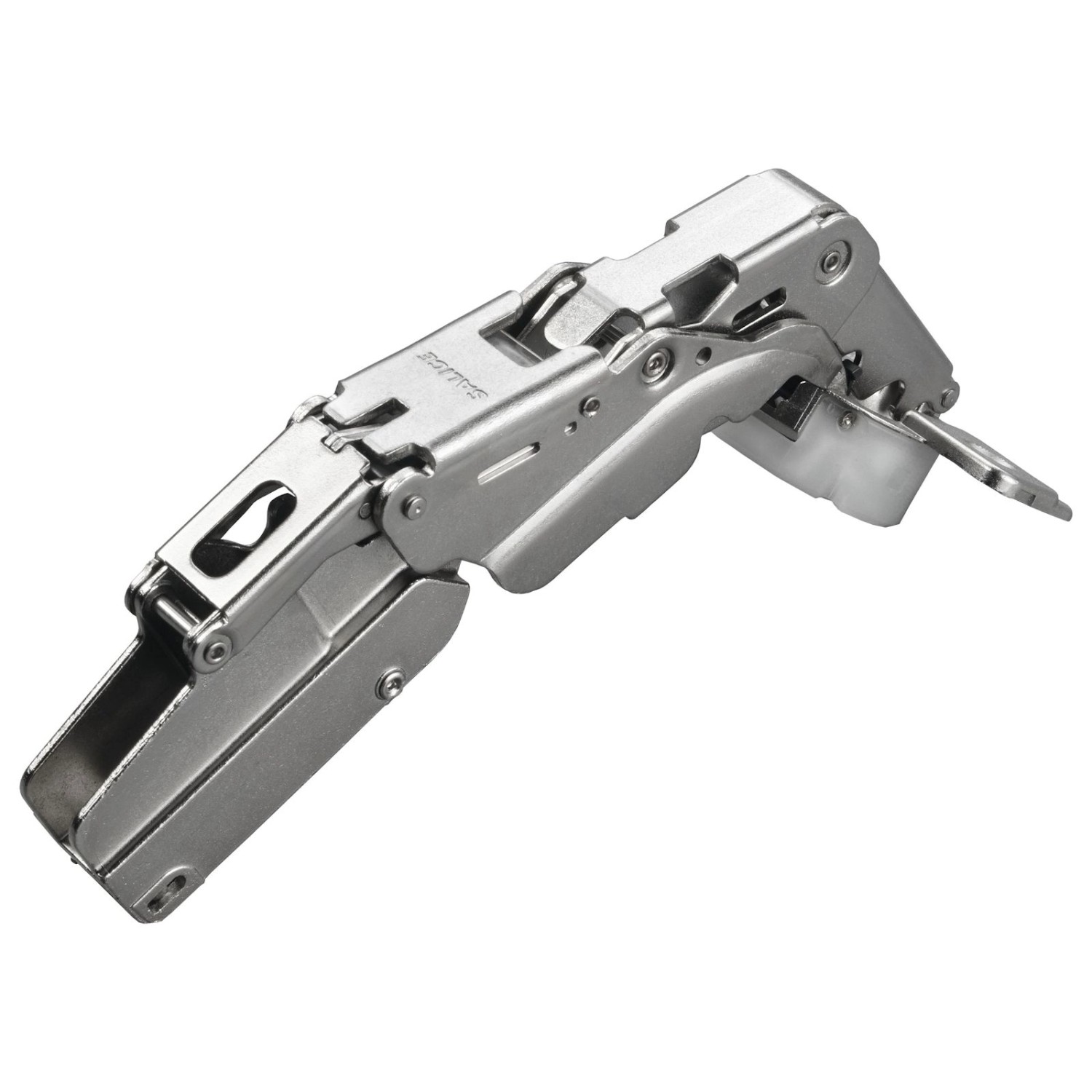 SALICE Topfband Serie 200 Innenanschlag 155 Grad mit Dämpfung T45 Nickel Matt