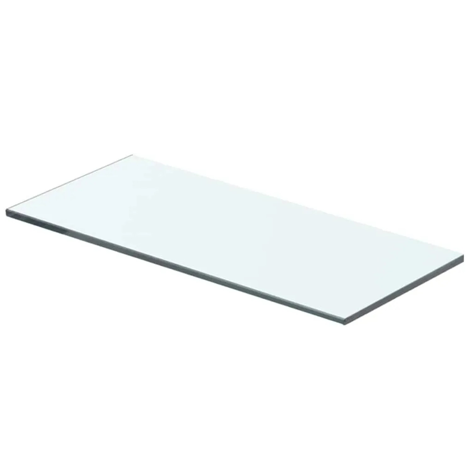 vidaXL Regalboden Glas Transparent 40x12 cm 243812