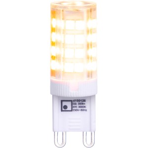 Näve LED-Leuchtmittel G9, Röhrenform, 3,5W, warmweiß, 6er Set für stimmungsvolle Beleuchtung.