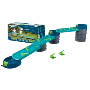AquaPlay Matschbahn Mudway Stream Spielsystem mit Wasserlauf und Zubehör.