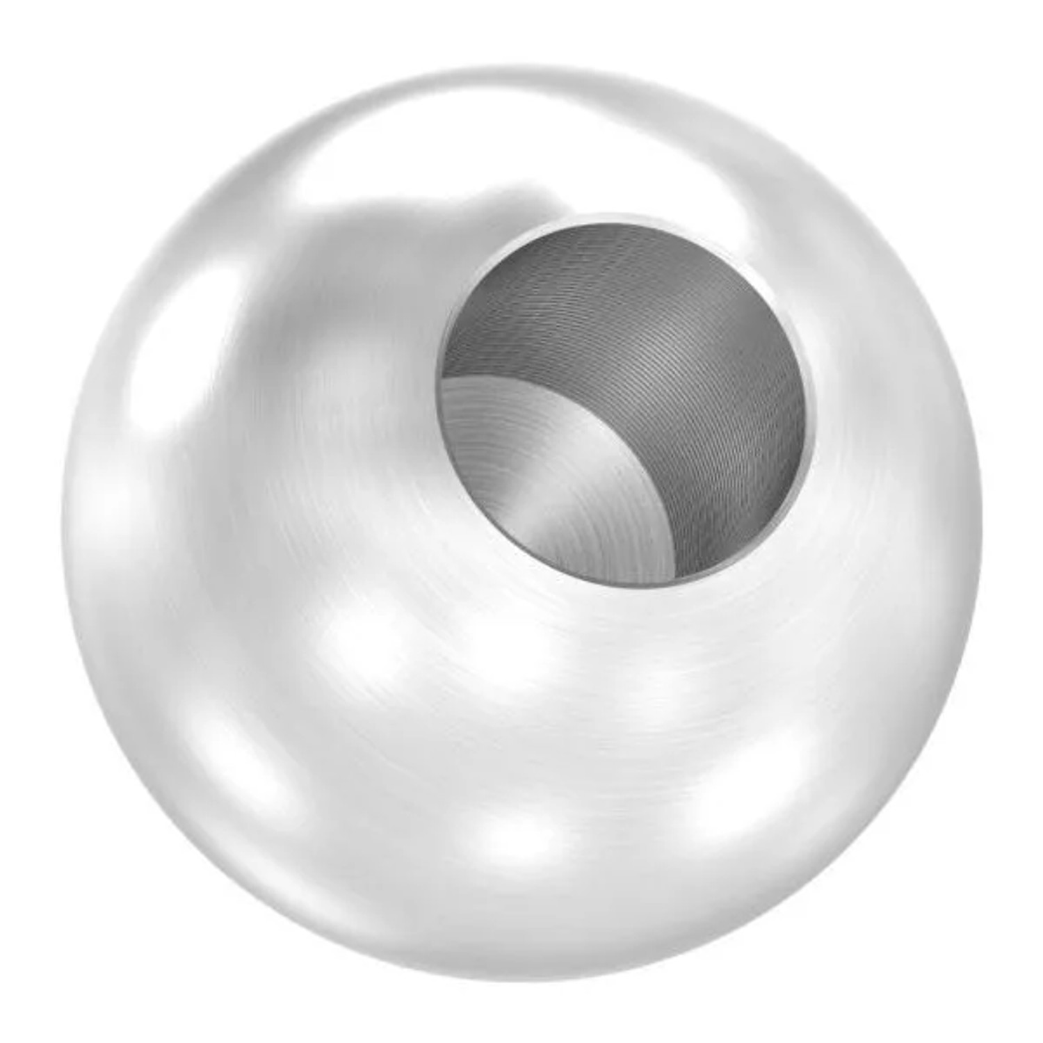 FeNau Kugel Ø 25 mm Mit Sackloch 10,2 mm V2A Vollmaterial