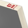 Detailaufnahme Splendoor Wohnungseingangstür BARI ACOUSTIC, Bautiefe 67mm.