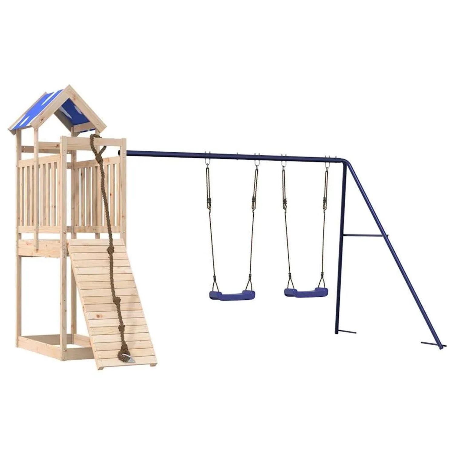 vidaXL Spielturm Massivholz Kiefer 3279226