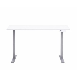 Schildmeyer Schreibtisch Metz 117,2 cm x 138 cm x 60 cm Mattweiß Elektrisch