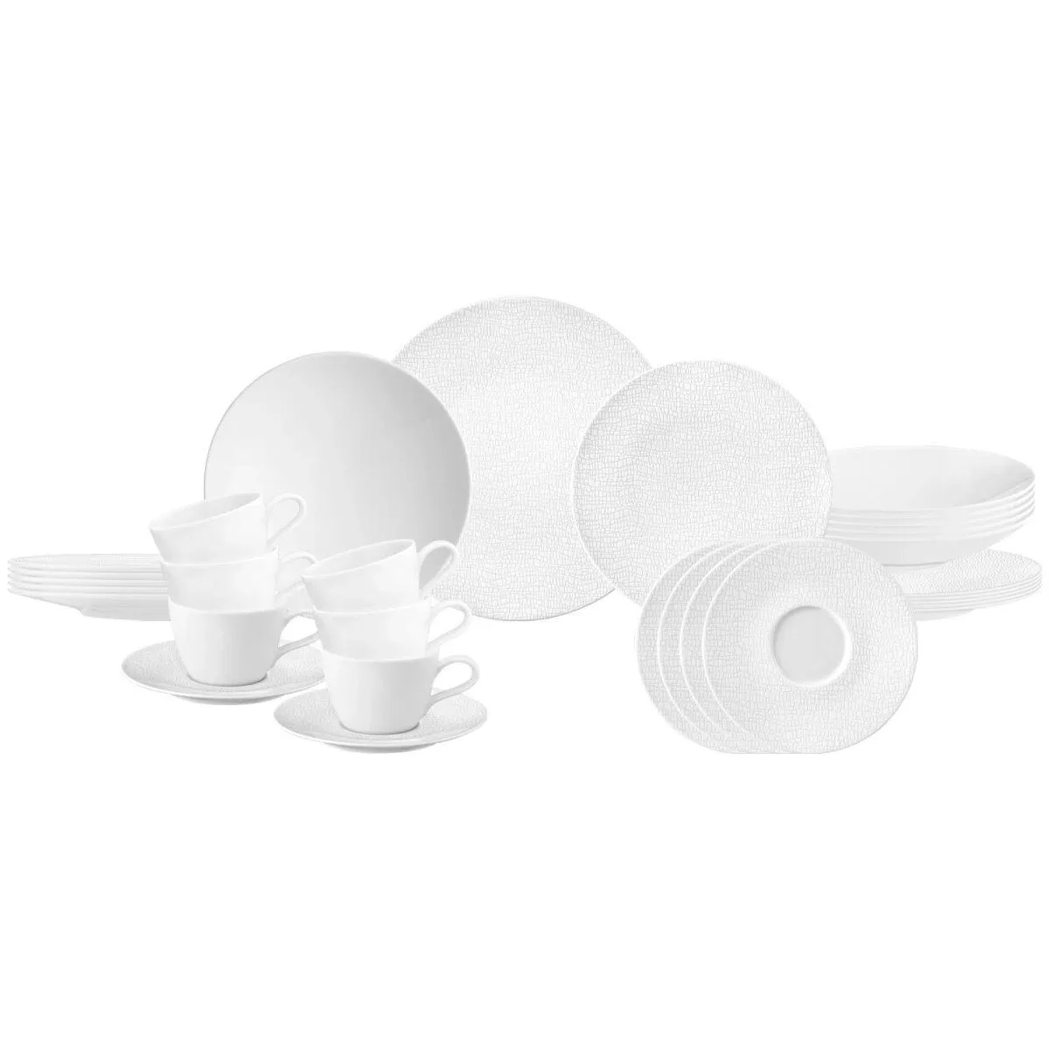 Seltmann Weiden Life Fashion Kombiservice 30-teilig Luxury White