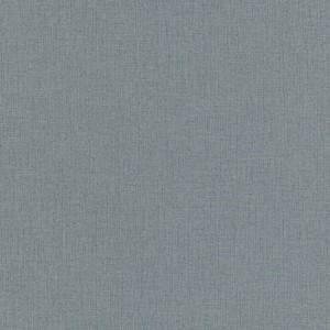 Dunkelgraue Vliestapete in Leinenoptik für Wohnzimmer und Büro.