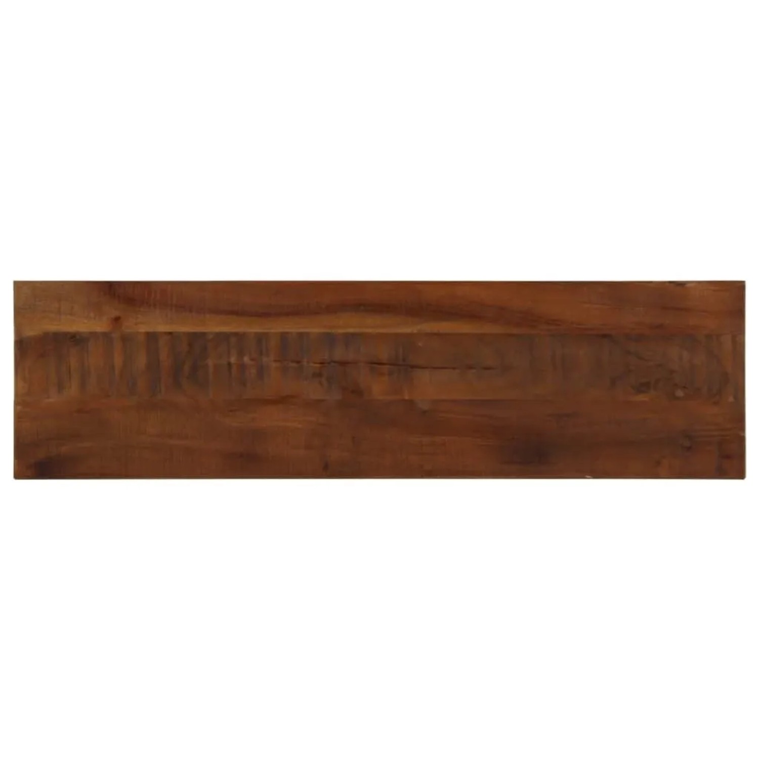 vidaXL Tischplatte 120x30x3,8 cm Rechteckig Altholz Massiv 371234
