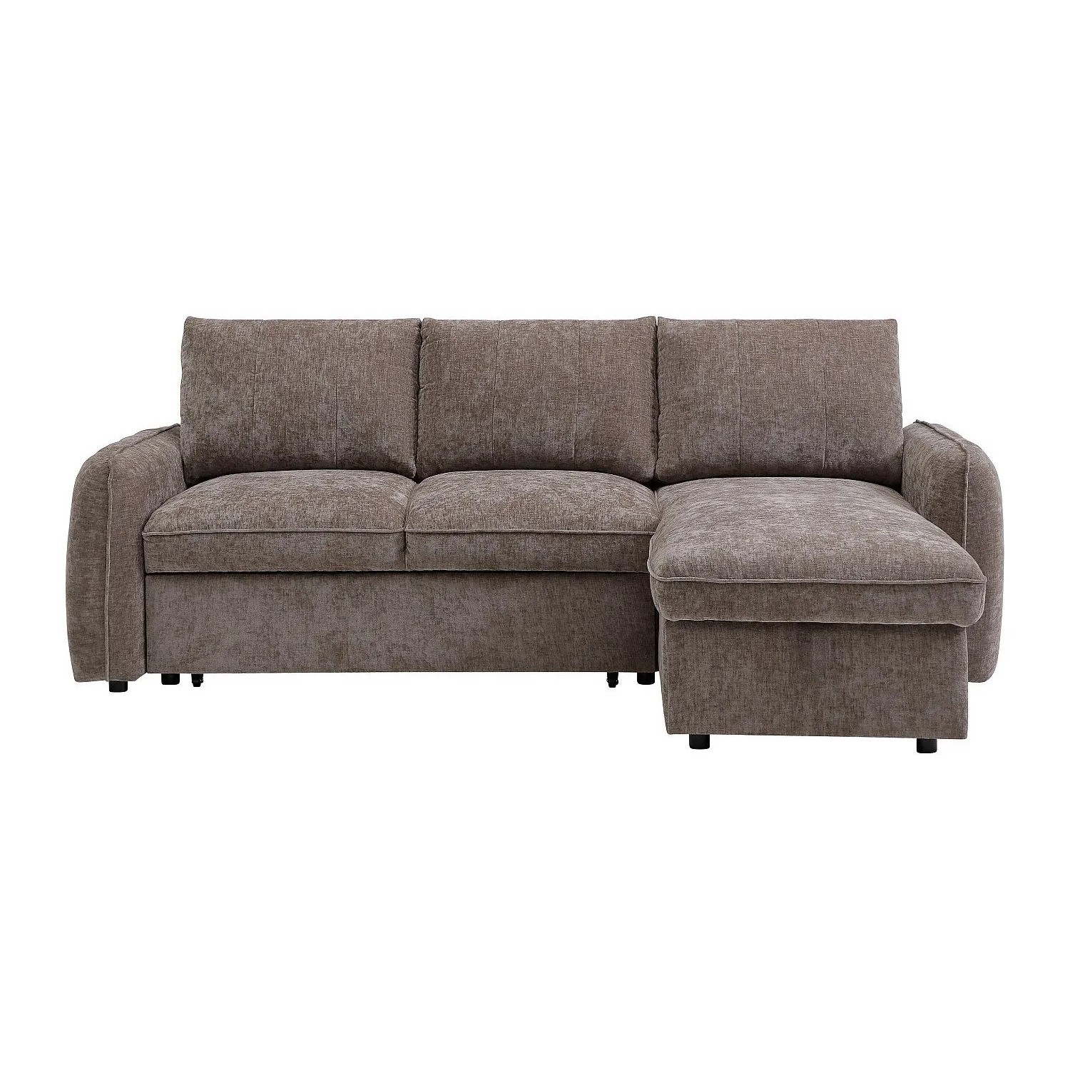 Vente-unique Schlafsofa Naloci Taupe 240 cm