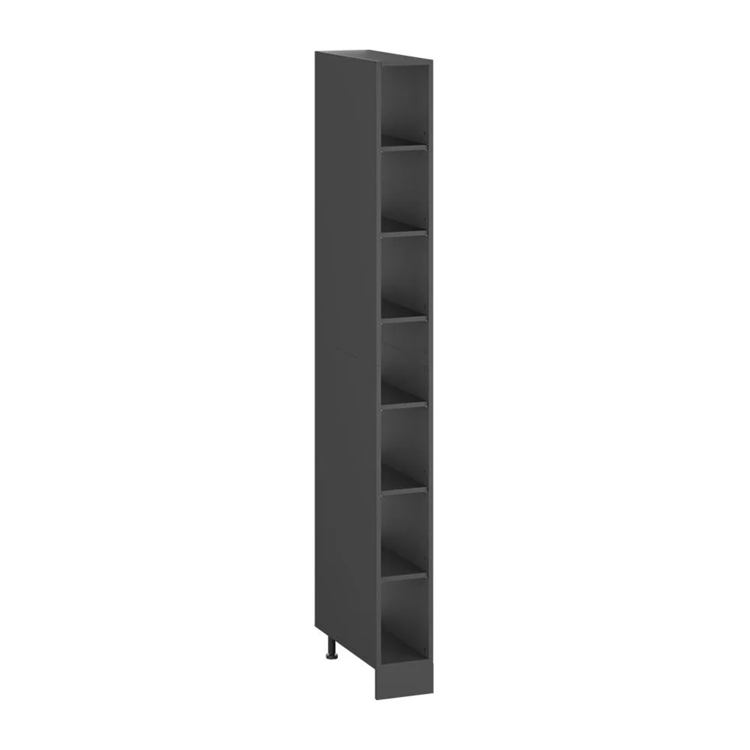 Vicco Küchenregal R-Line Anthrazit/Anthrazit 20 x 207 mit 7 Fächern Art Nr 60566