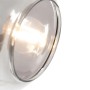 QAZQA Stehlampe Schwarz mit Gold mit Rauchglas 2 Lichter Zuzanna_5