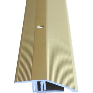 Ausgleichsprofil in Sand, 900 mm lang, für Laminat & Parkett. Inkl. Schrauben und Dübel.