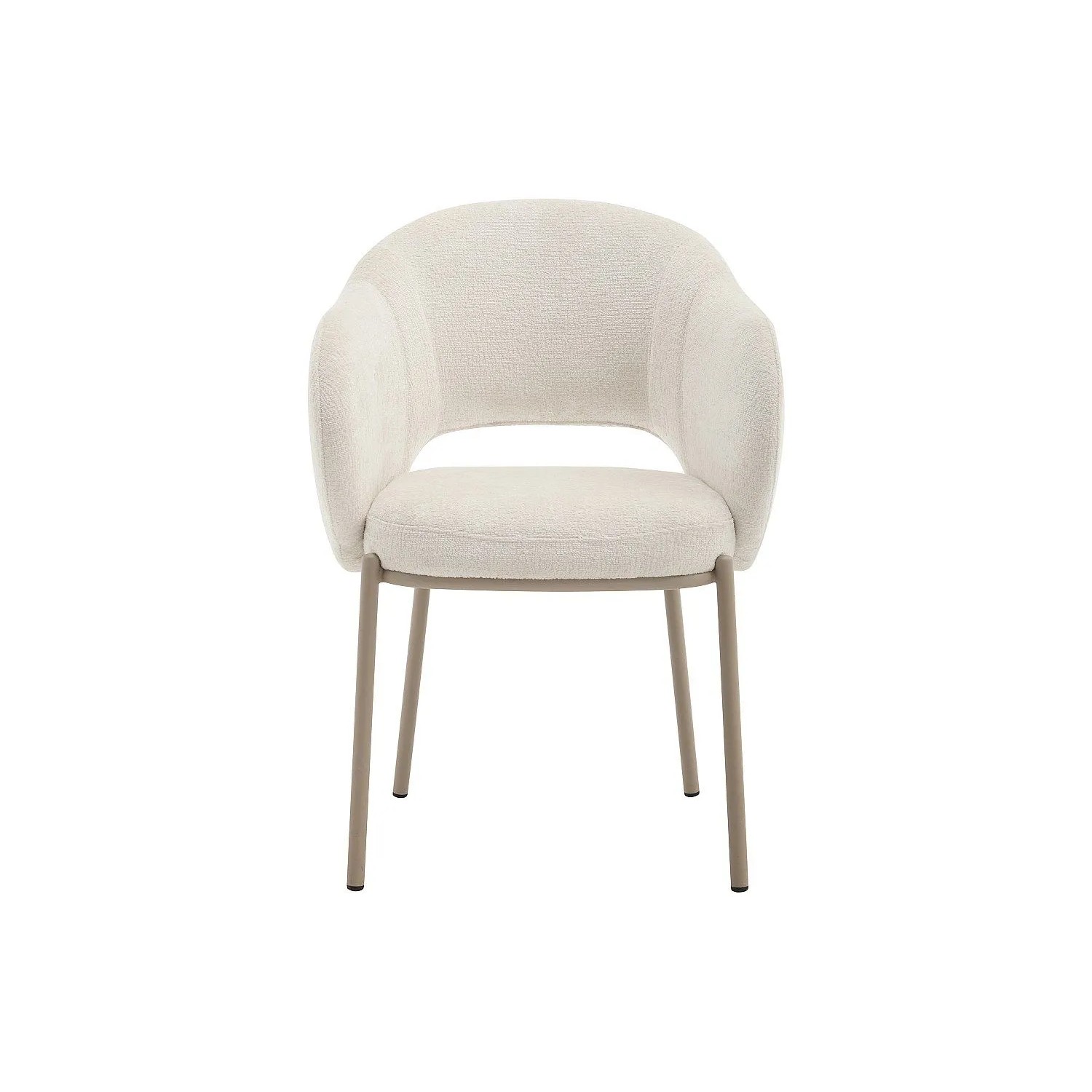 Vente-unique Stuhl Acacilio Cremefarben 55 cm