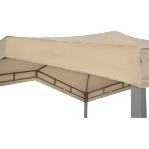 tepro Pavillonbespannung Marabo in Taupe, passend für Pavillongestell Marabo 5530G.