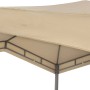 tepro Pavillonbespannung Marabo in Taupe, passend für Pavillongestell Marabo 5530G.