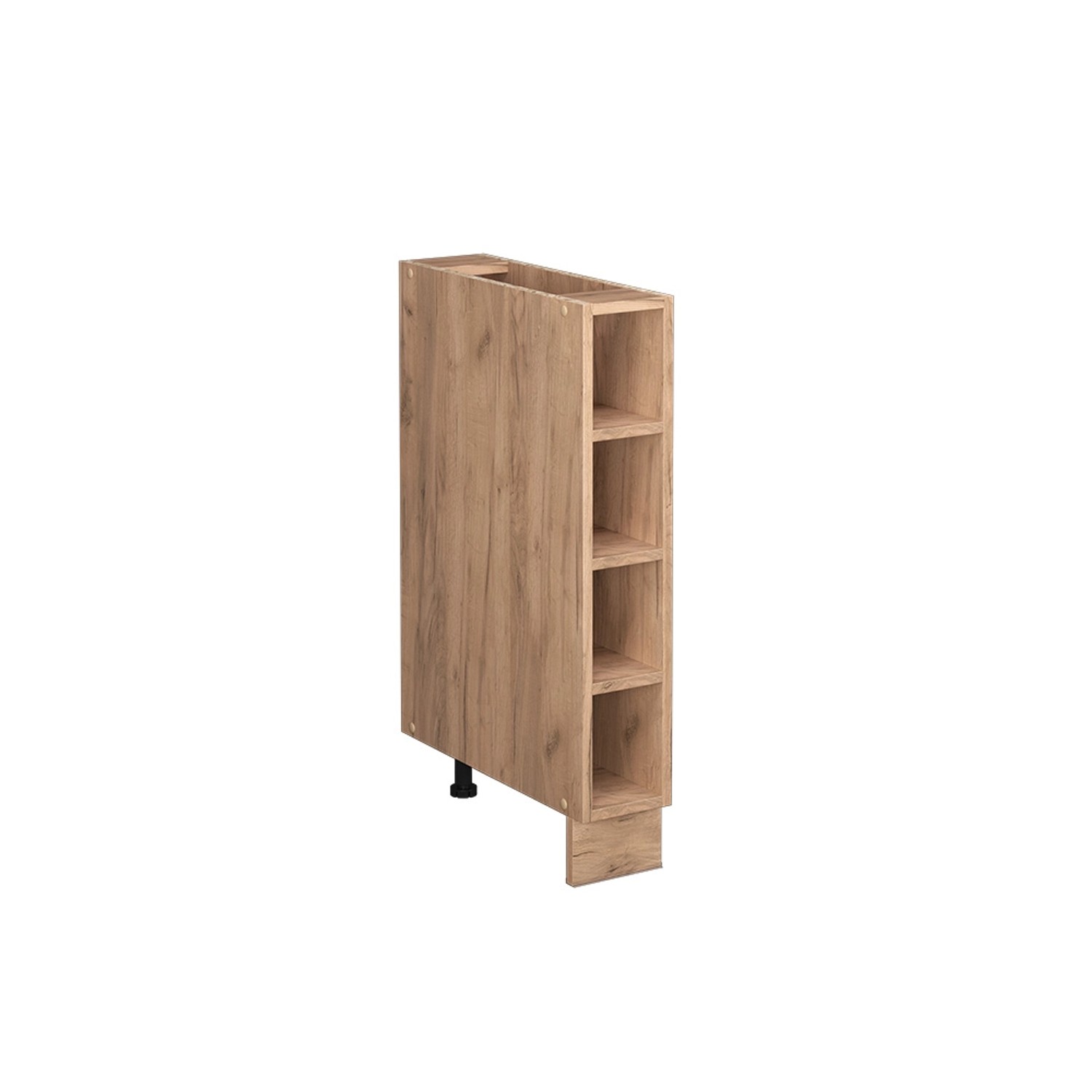 Vicco Küchenregal Fame-Line Goldkraft Eiche/Goldkraft Eiche 15 cm ohne Arbe günstig online kaufen