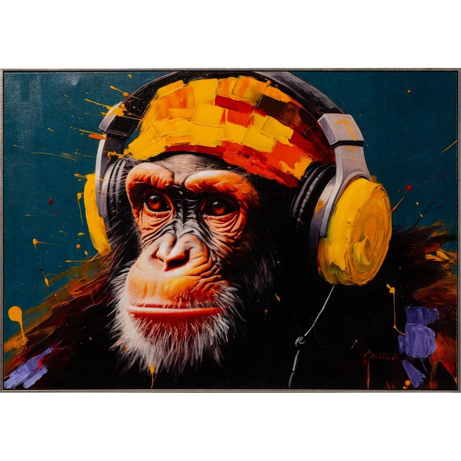 Art Universe Leinwandbild Funky Music 70 x 100 cm