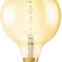 Osram LED-Leuchtmittel E27 Globeform, 4W, extra warmes Licht. Dekorative Glühbirne in Goldoptik.