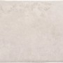 Weiße, glänzende Wandfliese Antik Steingut, 7,5x30 cm, für Innenräume.