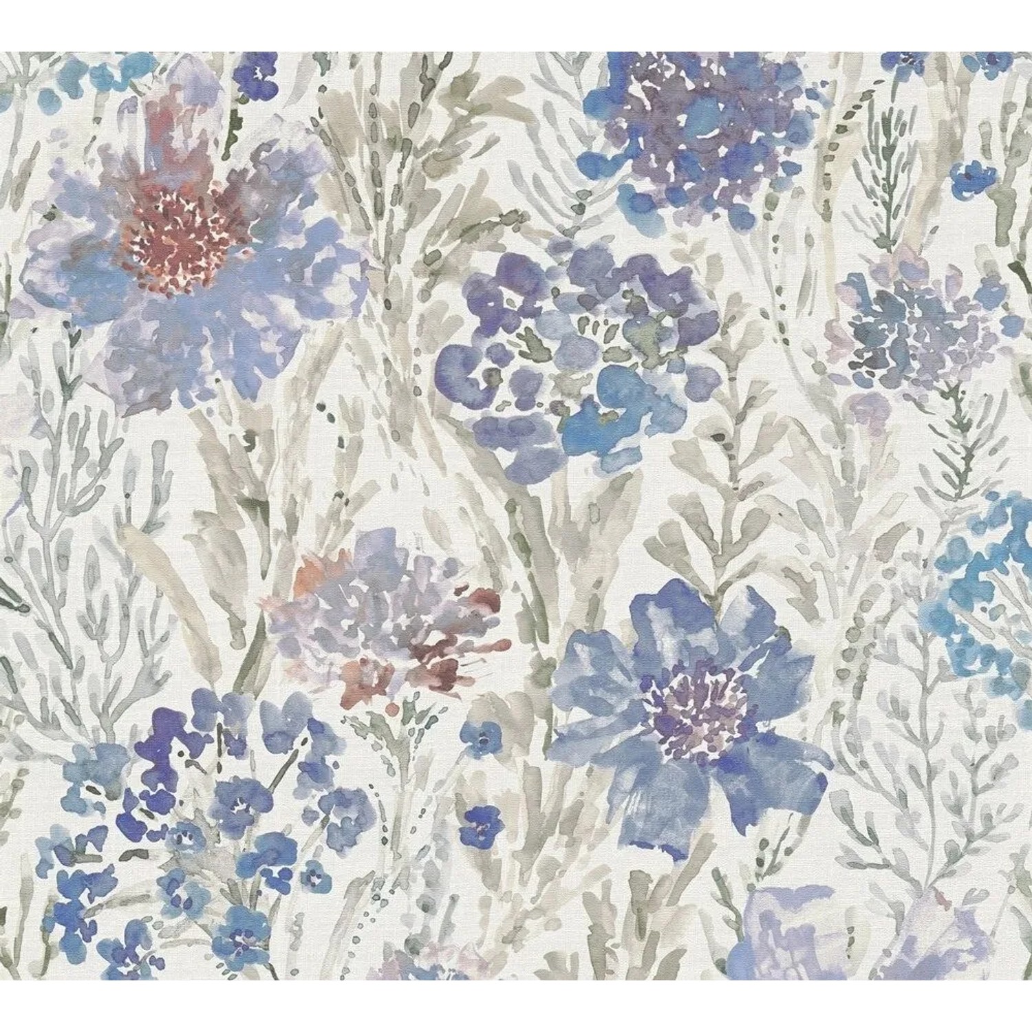 Tadessi Tapete Floral M1-No.11217 Vliestapete in Weiß