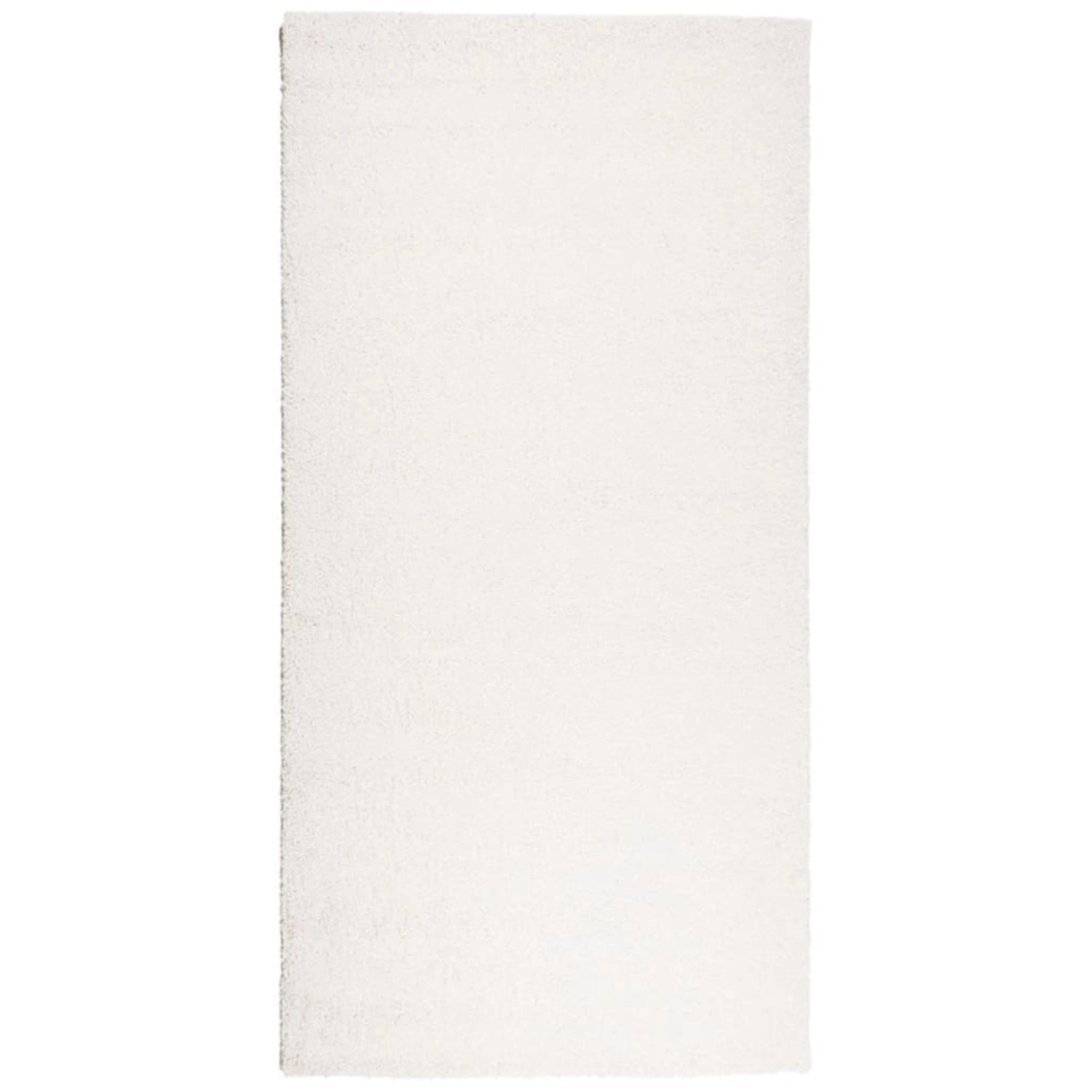 vidaXL Teppich Shaggy Hochflor Modern Creme 100x200 Cm 1954541 günstig online kaufen