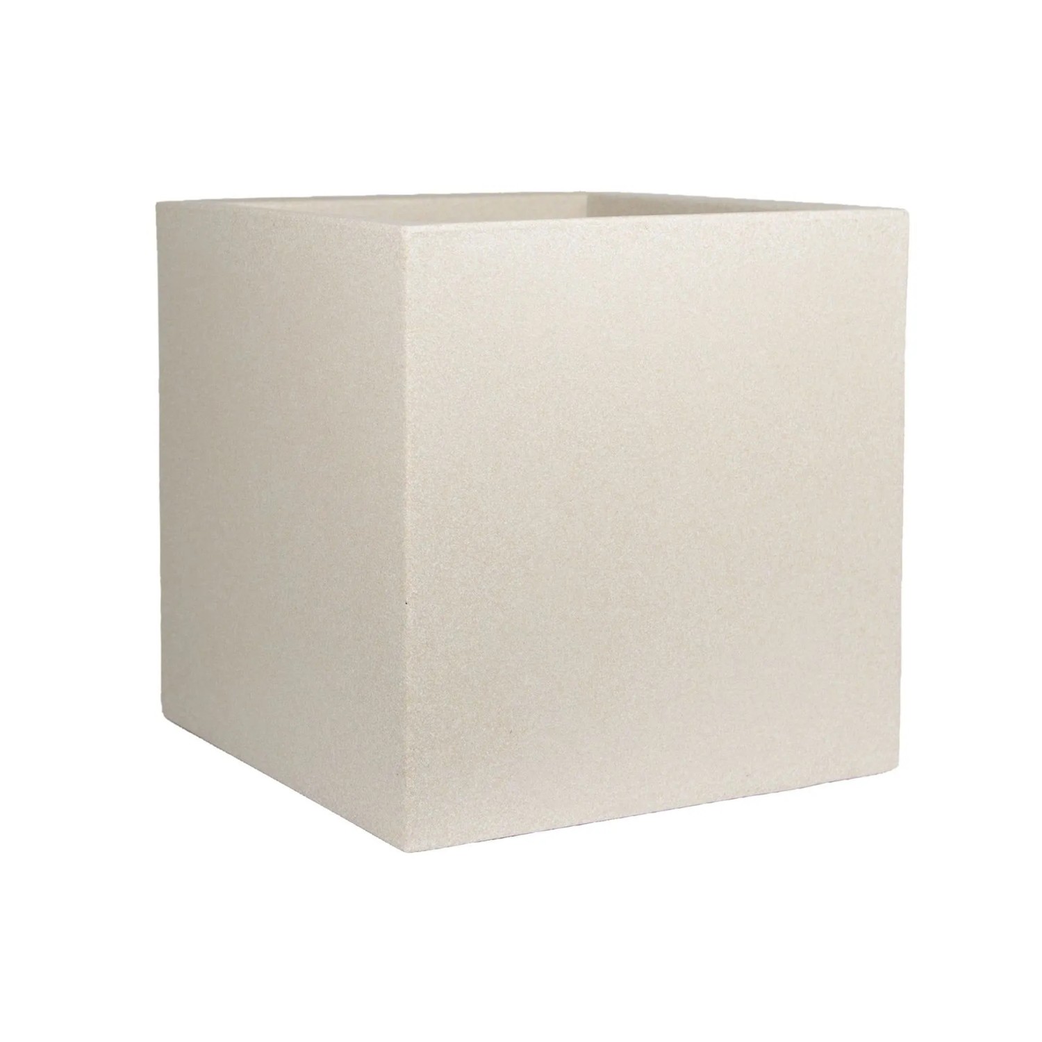 VidaAtHome.de Pflanzkübel QUBO 60 Sandbeige