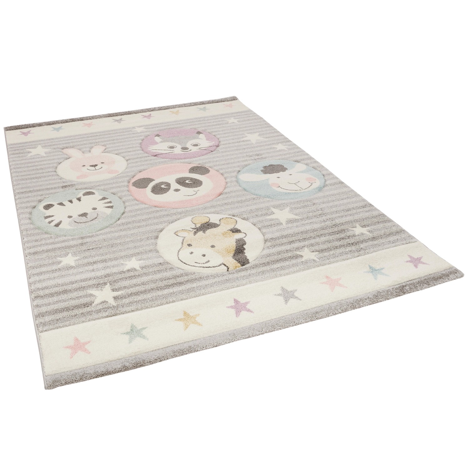 Pergamon Kinder Teppich Maui Kids Star Friends Bunt 140x200cm