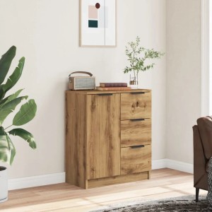 vidaXL Sideboard Artisan-Eiche 60x30x70 cm Holzwerkstoff 856837