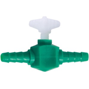 Hobby Lufthähnchen, 2er Set, grün-weiß, aus Kunststoff für Aquarien.